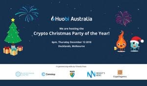 Huobi Australia Christmas Party 2018