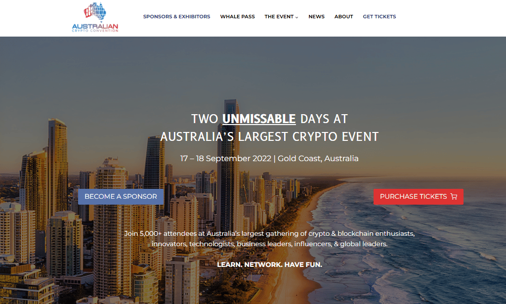 Australian Crypto Convention September 2022